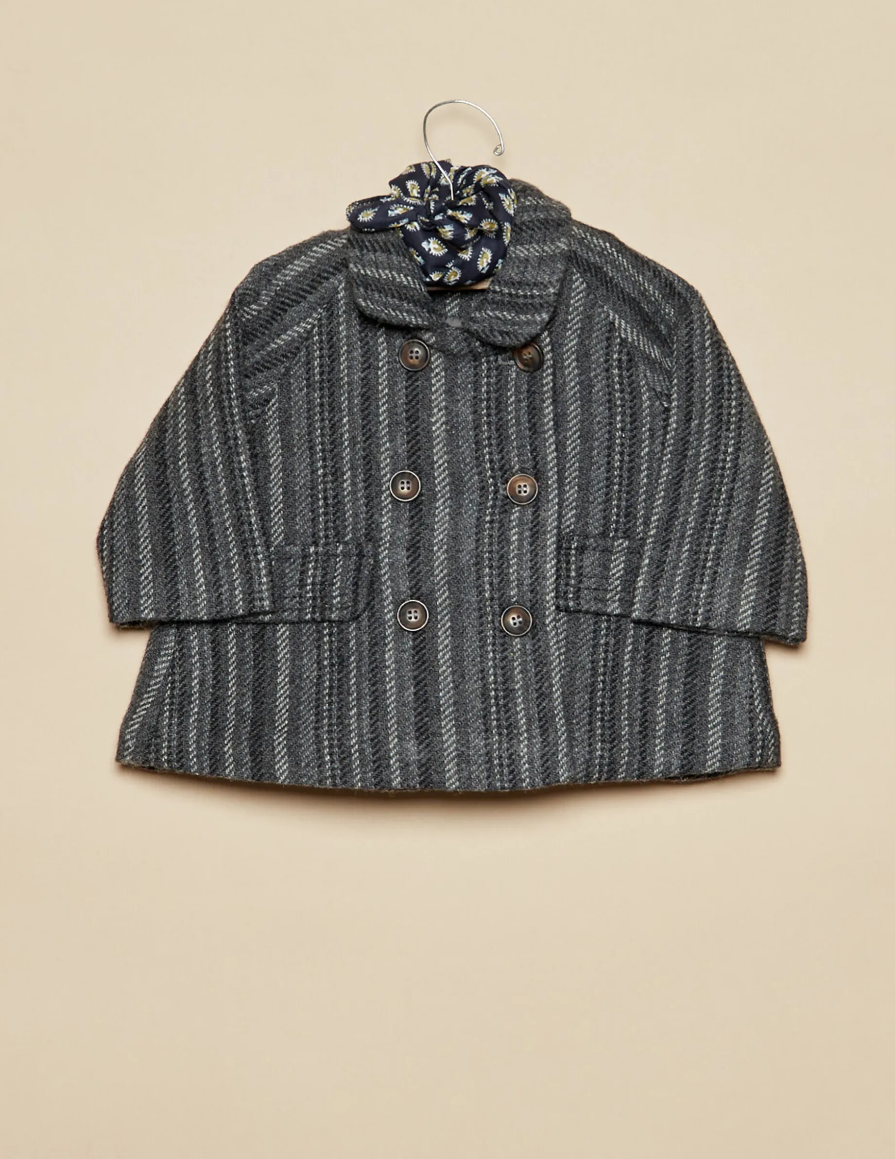 Sale NÍCOLI ABRIGO BEBé RAYA GRIS Grises