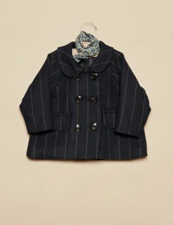 Store NÍCOLI ABRIGO RAYA Azulesoscuros