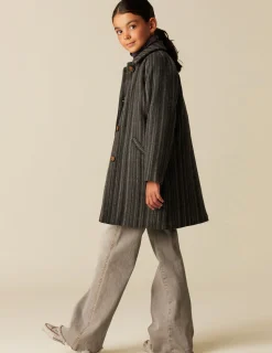 Fashion NÍCOLI ABRIGO RAYA  GRIS Grises