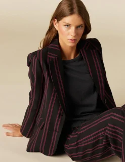 Outlet NÍCOLI BLAZER NEGRO RAYA Mora