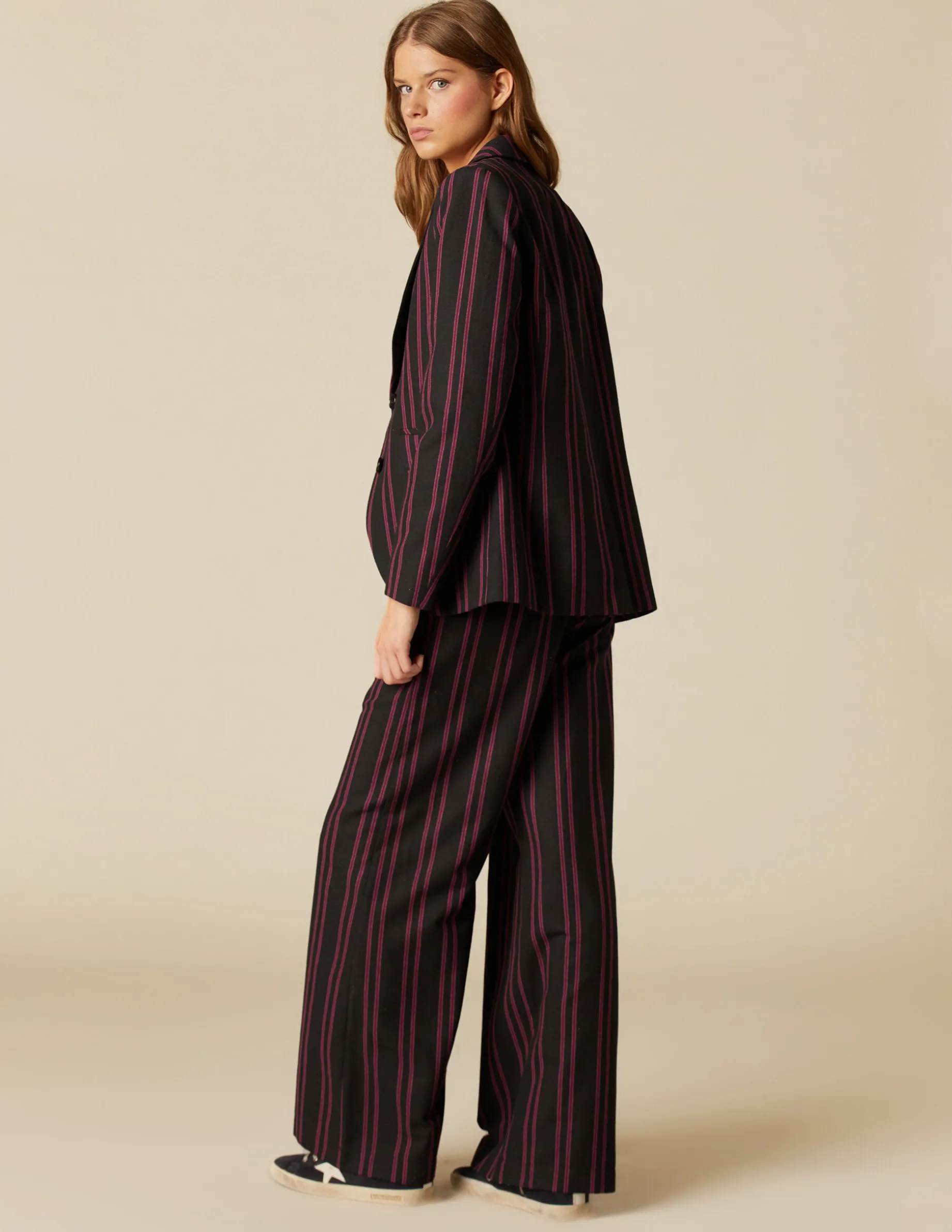 Outlet NÍCOLI BLAZER NEGRO RAYA Mora