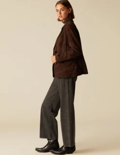 Sale NÍCOLI BLAZER SERRAJE MARRÓN