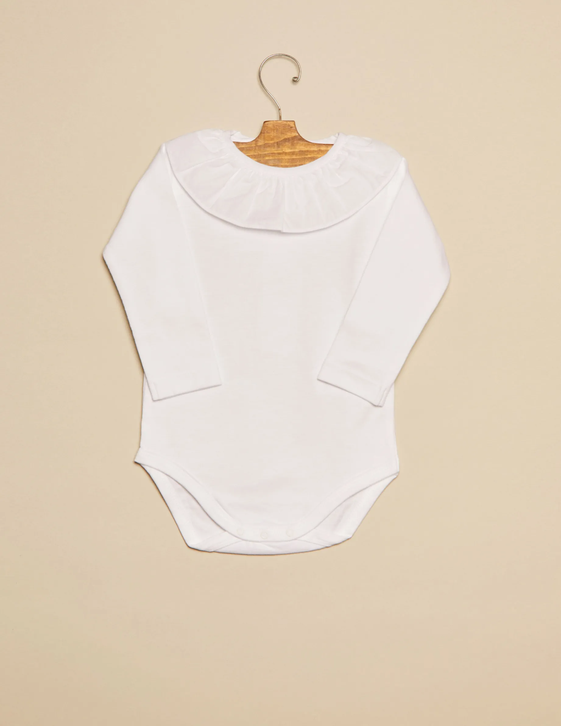 Cheap NÍCOLI Body cuello volante blanco Blancos