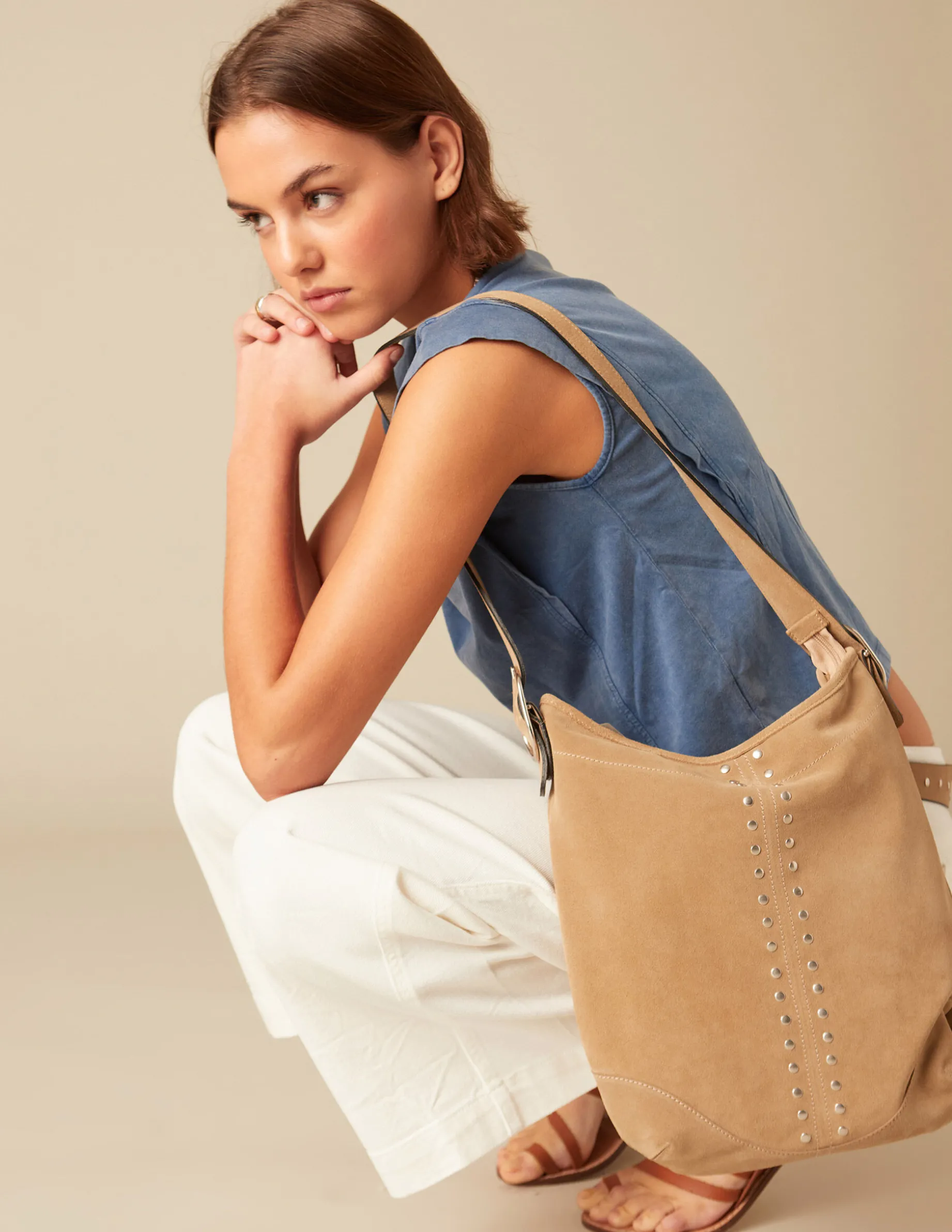 Flash Sale NÍCOLI BOLSO GR SERRAJE TOPO TACHAS Arena