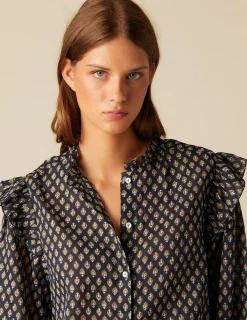 Online NÍCOLI CAMISA BUTI AZUL Azulesoscuros