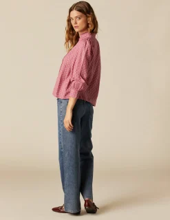 Fashion NÍCOLI CAMISA FLOR RAMITO Fresa