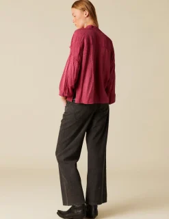 Clearance NÍCOLI CAMISA JACQUARD FRESA Rojos