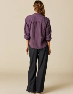 Cheap NÍCOLI CAMISA PERKINS MORA Morados