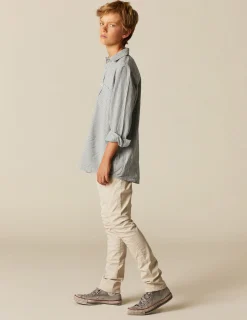 Fashion NÍCOLI CAMISA RAYA AZUL Azulesclaros