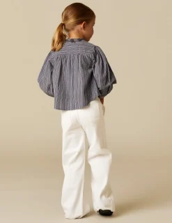 Fashion NÍCOLI CAMISA RAYA AZUL LUREX Azulvaquero