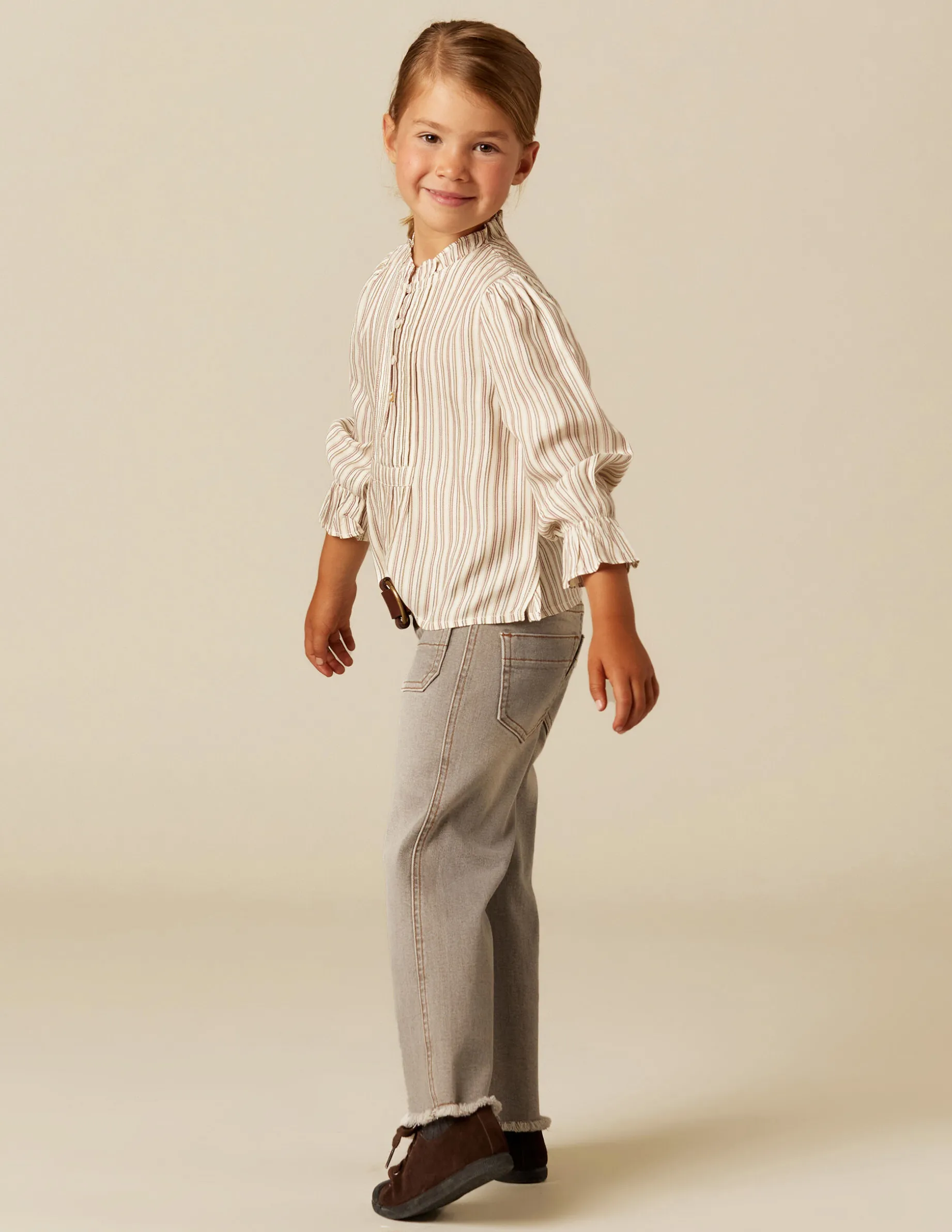 Flash Sale NÍCOLI CAMISA RAYA VERDE Fresa