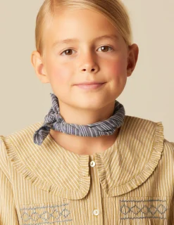 Sale NÍCOLI CAMISA RAYA NIDOS Mostaza