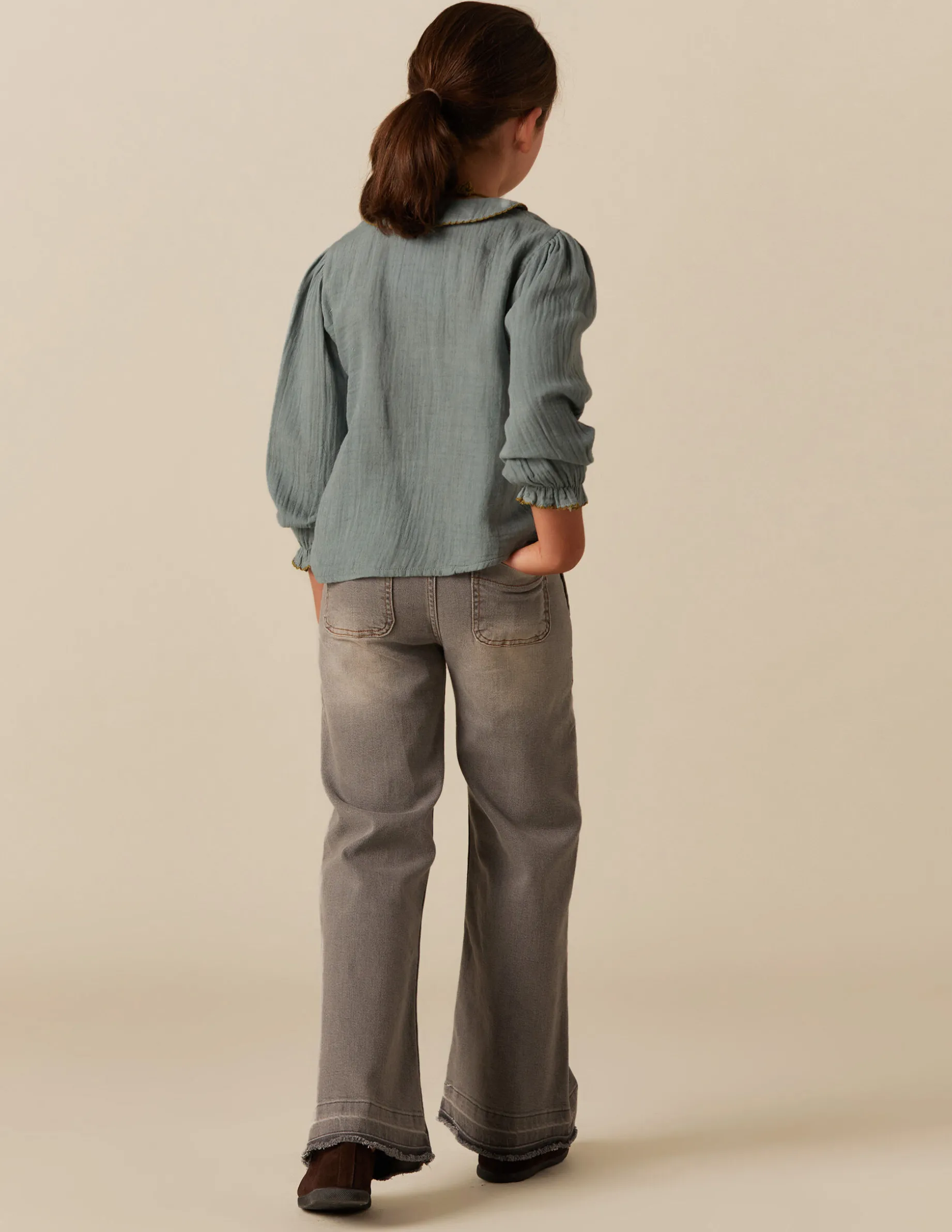 Best NÍCOLI CAMISA VERDE PESPUNTE MOSTAZA Verdes