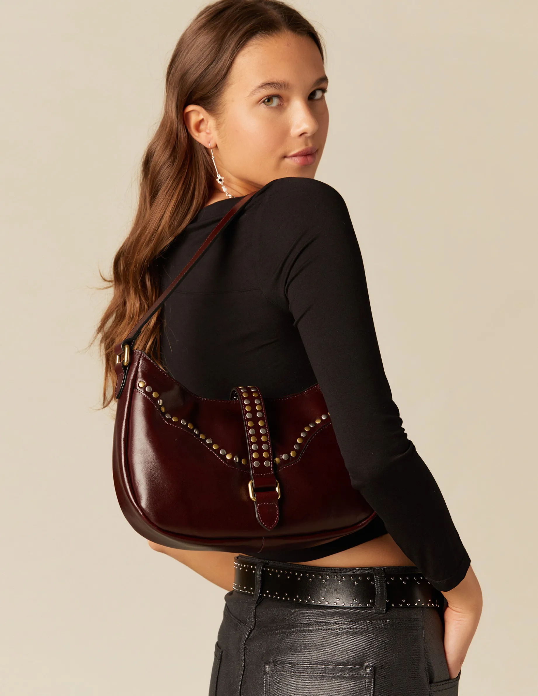 Store NÍCOLI CAMISETA ASIMéTRICA NEGRA Negros