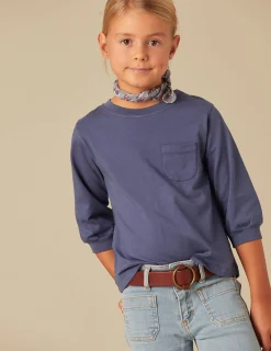 Hot NÍCOLI CAMISETA MANGA LARGA AZUL OSCURO Azulesoscuros