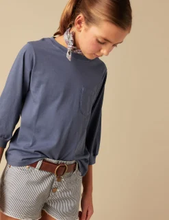 Cheap NÍCOLI CAMISETA MANGA LARGA AZUL OSCURO Azulesoscuros