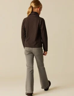 Discount NÍCOLI CAMISETA SOLIDARIA CUELLO VUELTO RAYAS MARRÓN Marrones