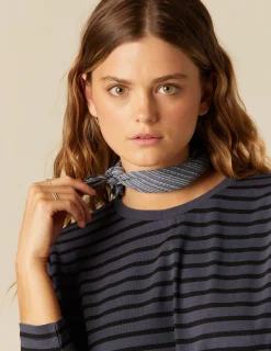 Fashion NÍCOLI CAMISETA SOLIDARIA RAYAS AZUL Azulesoscuros