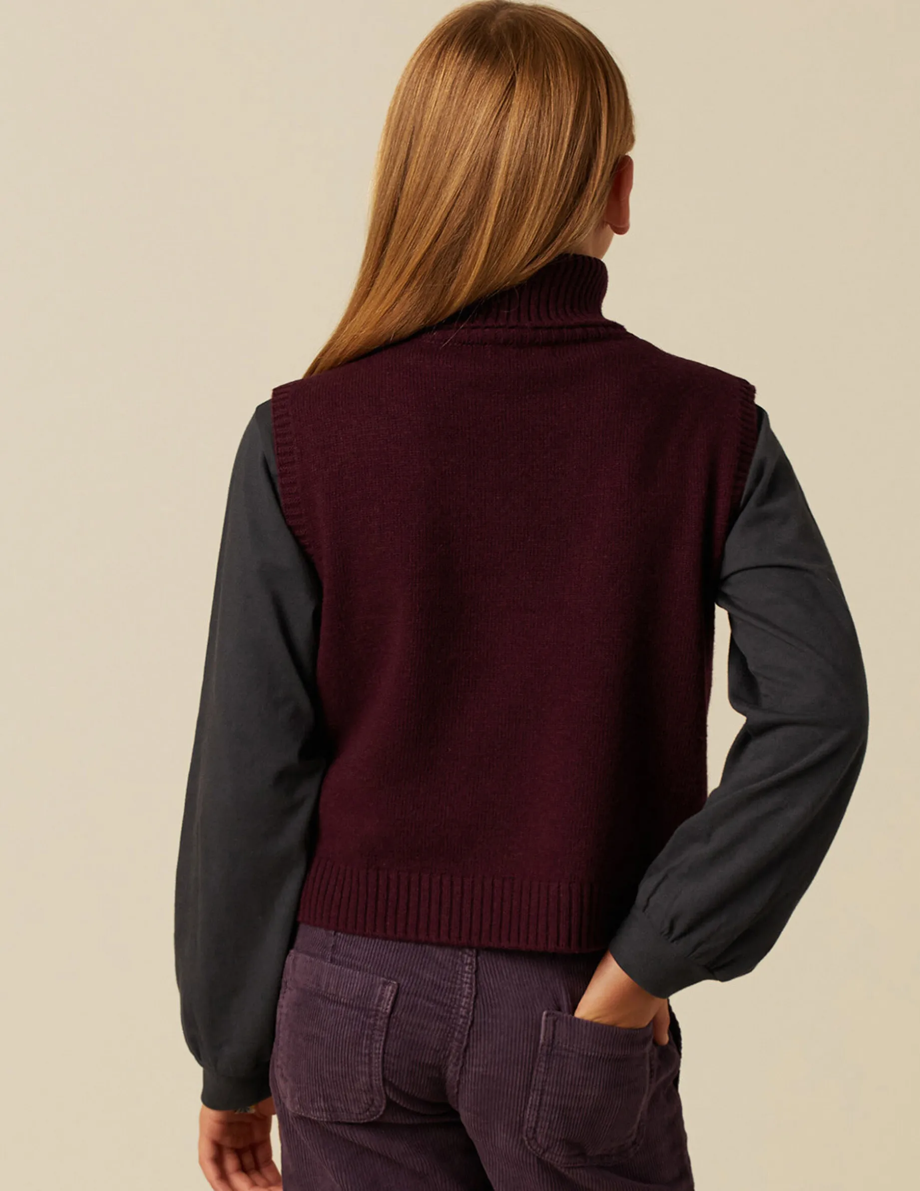 Sale NÍCOLI CHALECO CUELLO VUELTO Mora