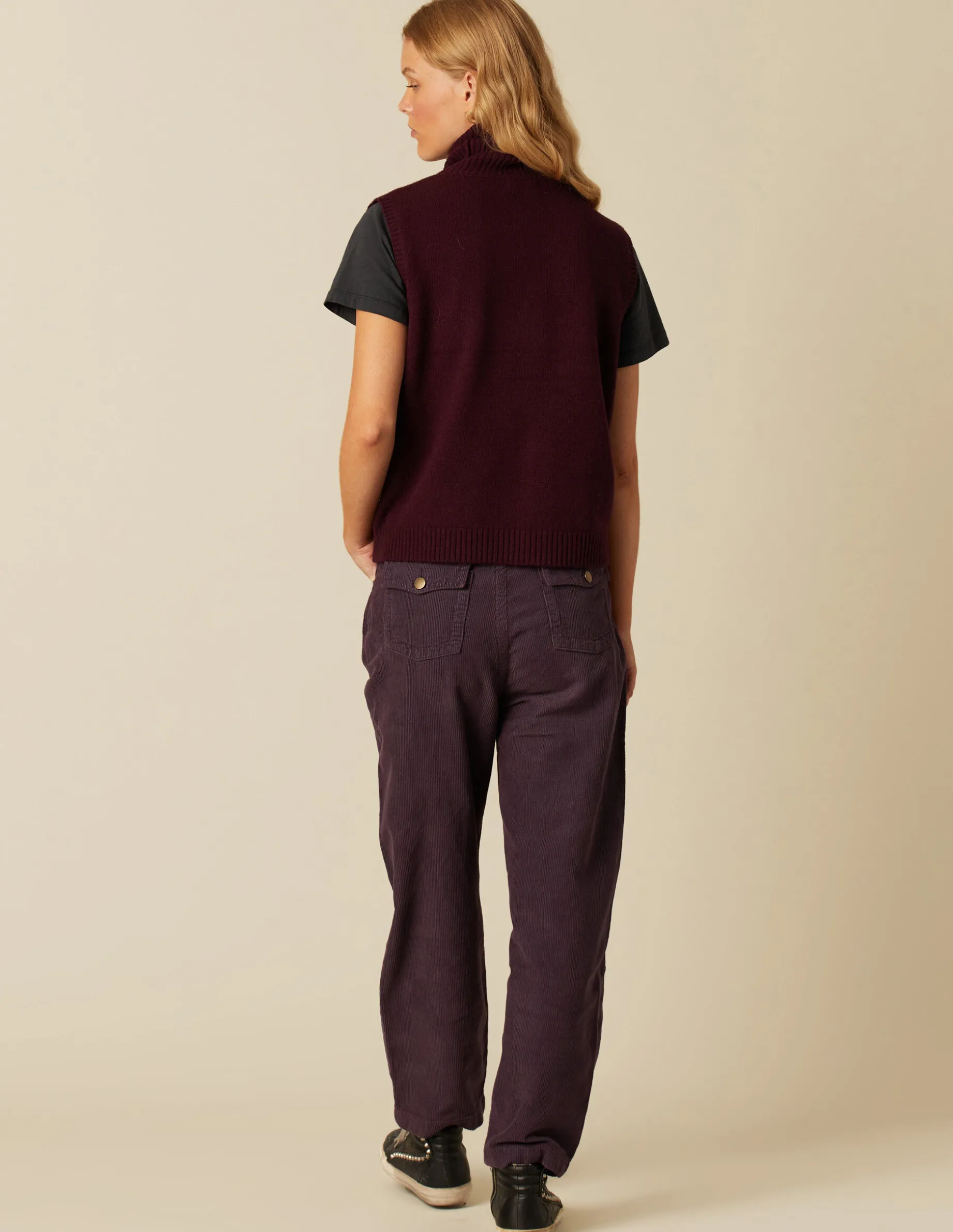 Outlet NÍCOLI CHALECO CUELLO VUELTO Mora