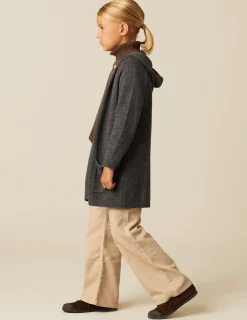 New NÍCOLI CHAQUETA LARGA CAPUCHA ANTRACITA Grisesantracitas