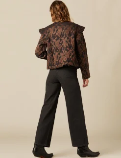 Discount NÍCOLI CHAQUETA PAISLEY NEGRA