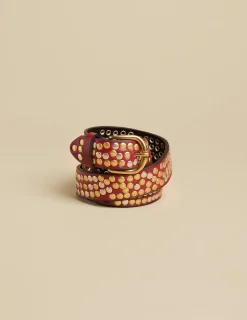 Discount NÍCOLI CINTURÓN MIX Granate