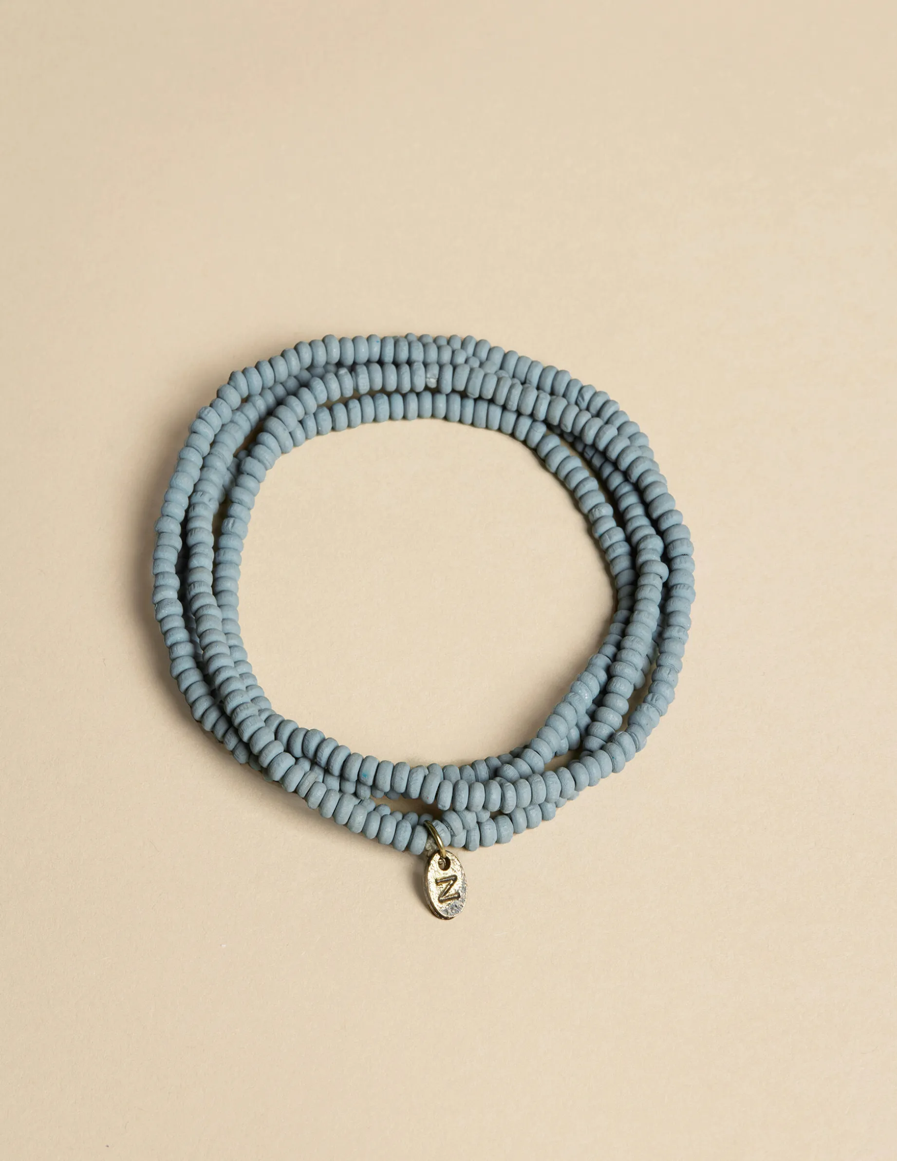 Hot NÍCOLI COLLAR LARGO MADERA VERDE Verdes