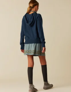 Discount NÍCOLI FALDA BORDADOS Azulesclaros