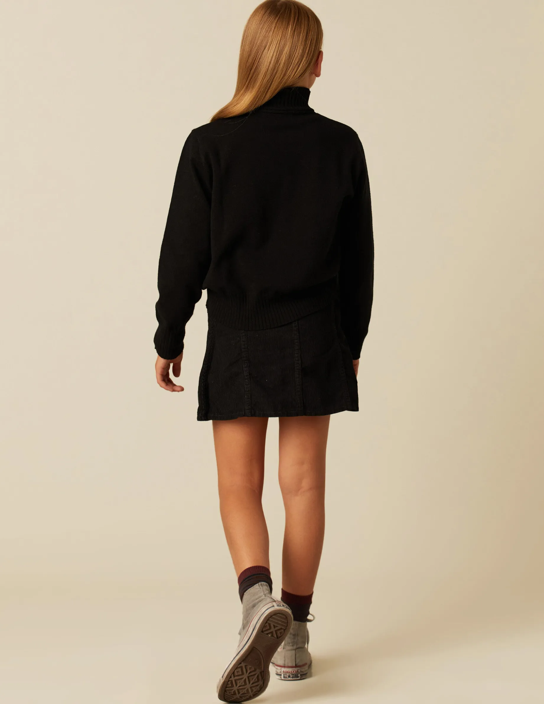 Fashion NÍCOLI FALDA PANA ANTRACITA Grisesantracitas