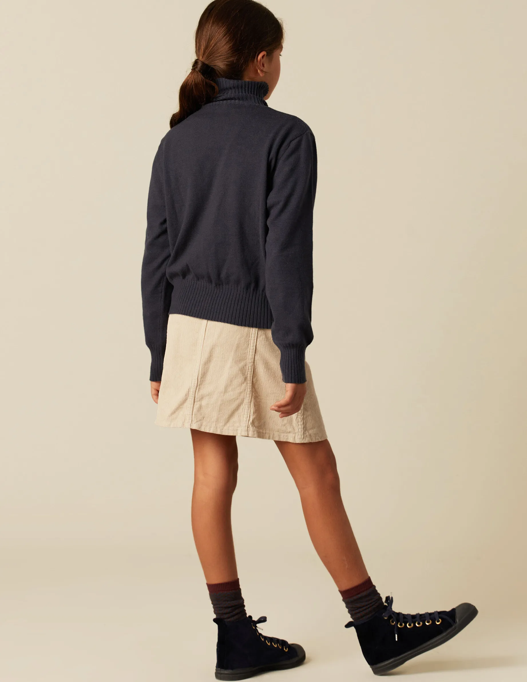 Store NÍCOLI FALDA PANA ARENA Beiges