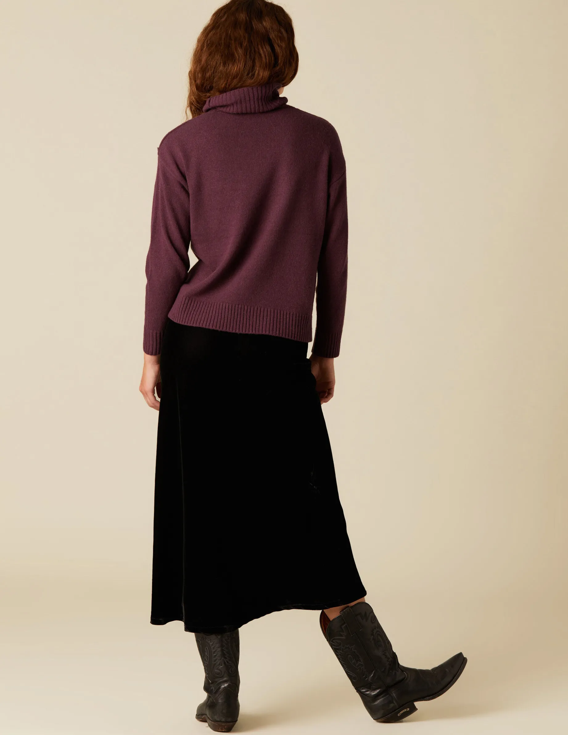 Best NÍCOLI FALDA TERCIOPELO NEGRA Negros