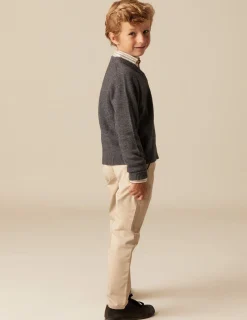 New NÍCOLI JERSEY CUELLO PICO GRIS Grises