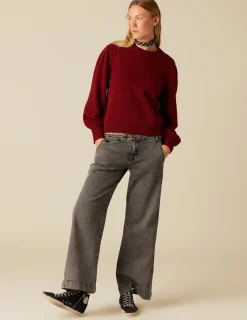 New NÍCOLI JERSEY ROJIZO MANGA FAROL