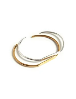 Hot NÍCOLI PACK PULSERAS PLANAS BICOLOR Metalizados