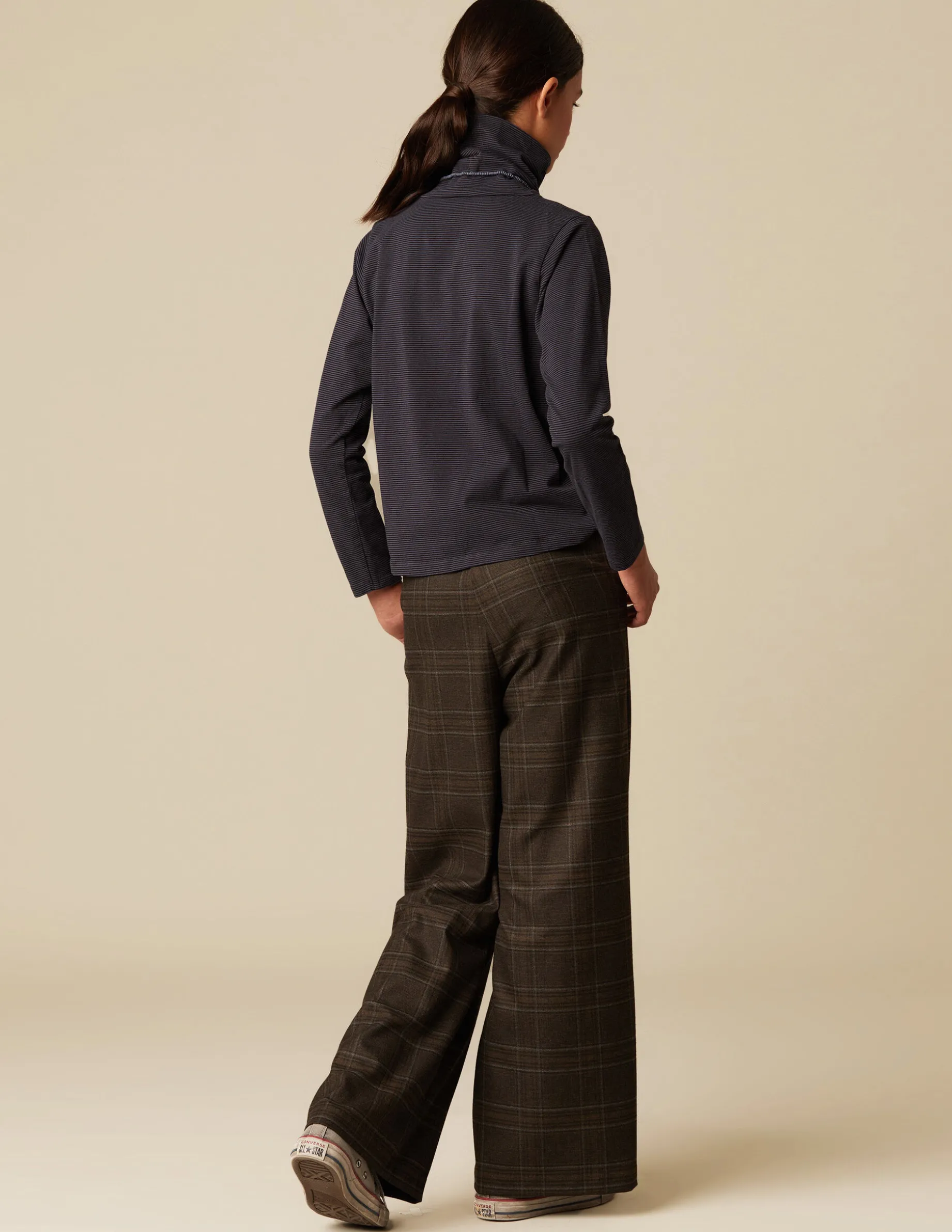 Sale NÍCOLI PANTALÓN ANCHO CUADRO