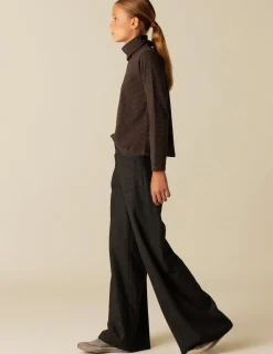 Cheap NÍCOLI PANTALÓN ANCHO DIBUJO GRIS Grisesantracitas