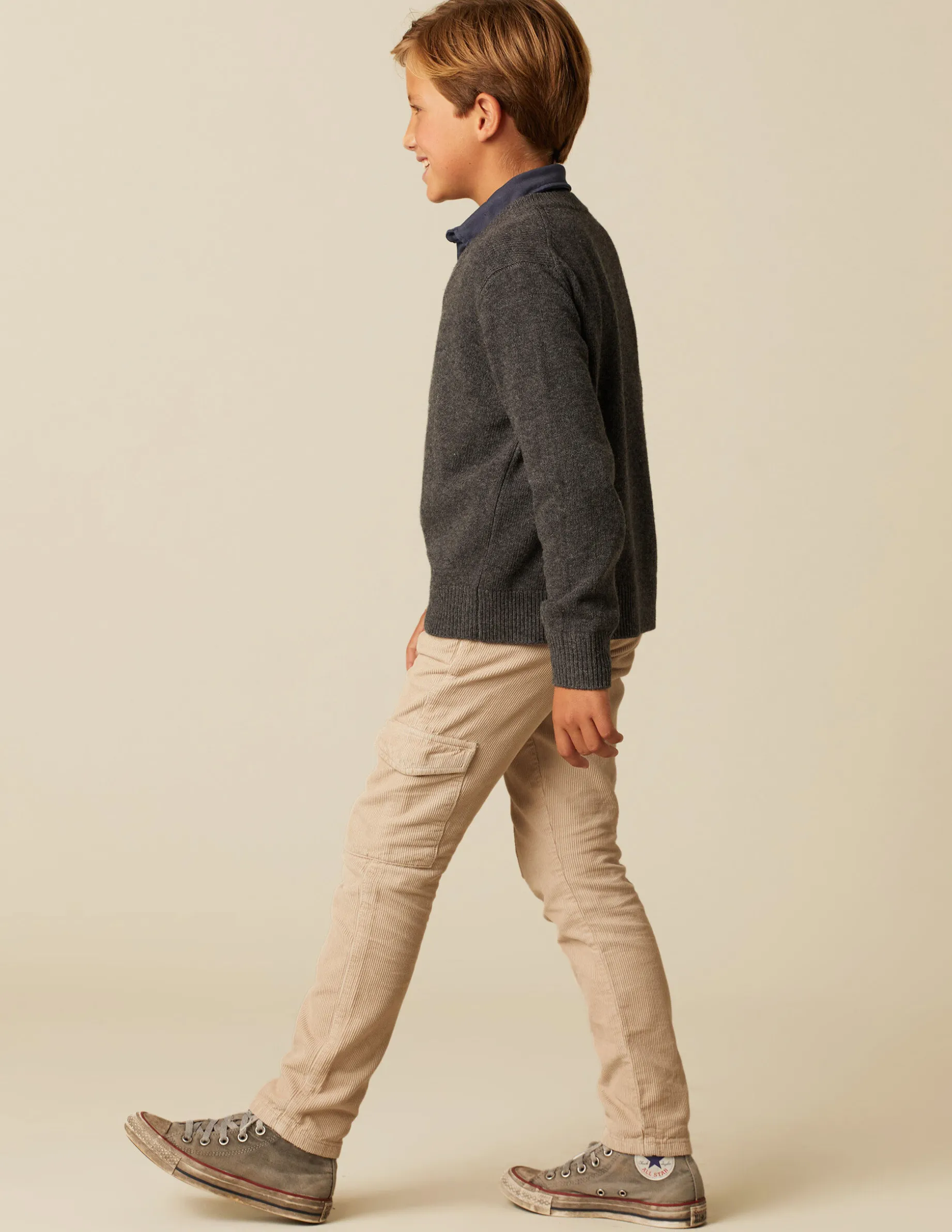 Store NÍCOLI PANTALÓN CARGO LARGO PANA Arena