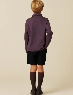 Cheap NÍCOLI PANTALÓN CHINO CORTO PANA AZUL Grisesantracitas