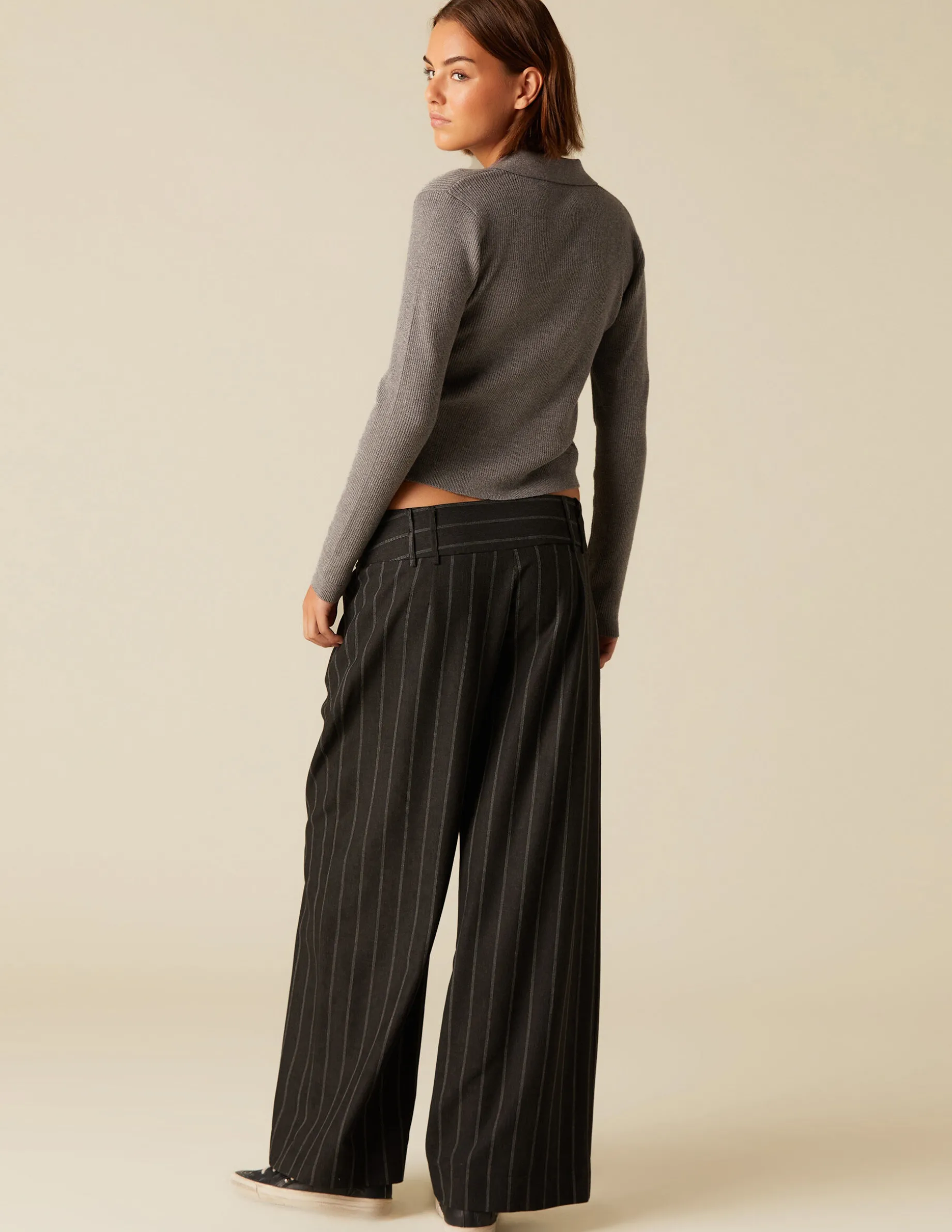 Shop NÍCOLI PANTALÓN CINTURILLA ANCHA RAYA