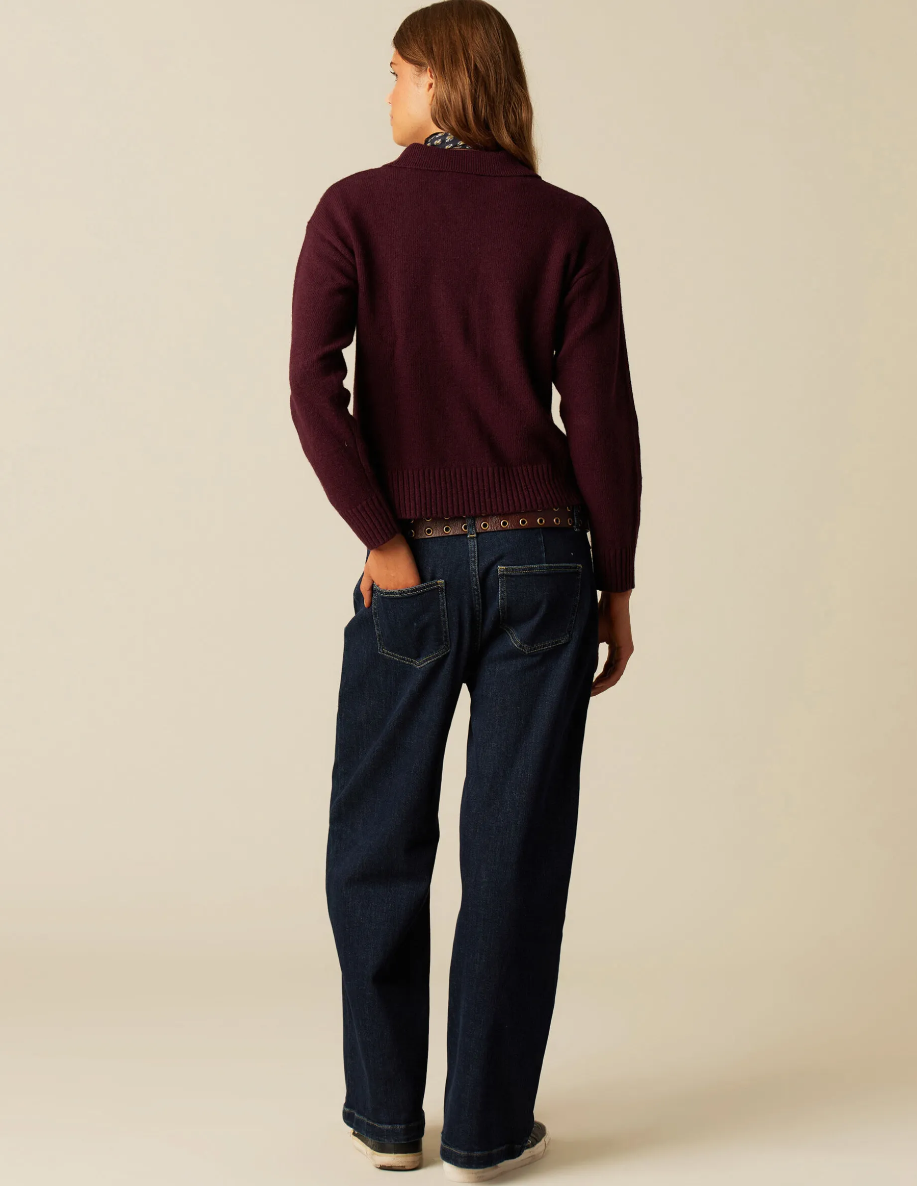 Online NÍCOLI PANTALÓN MIX BOLSILLOS BLUE BLACK Azulvaquero