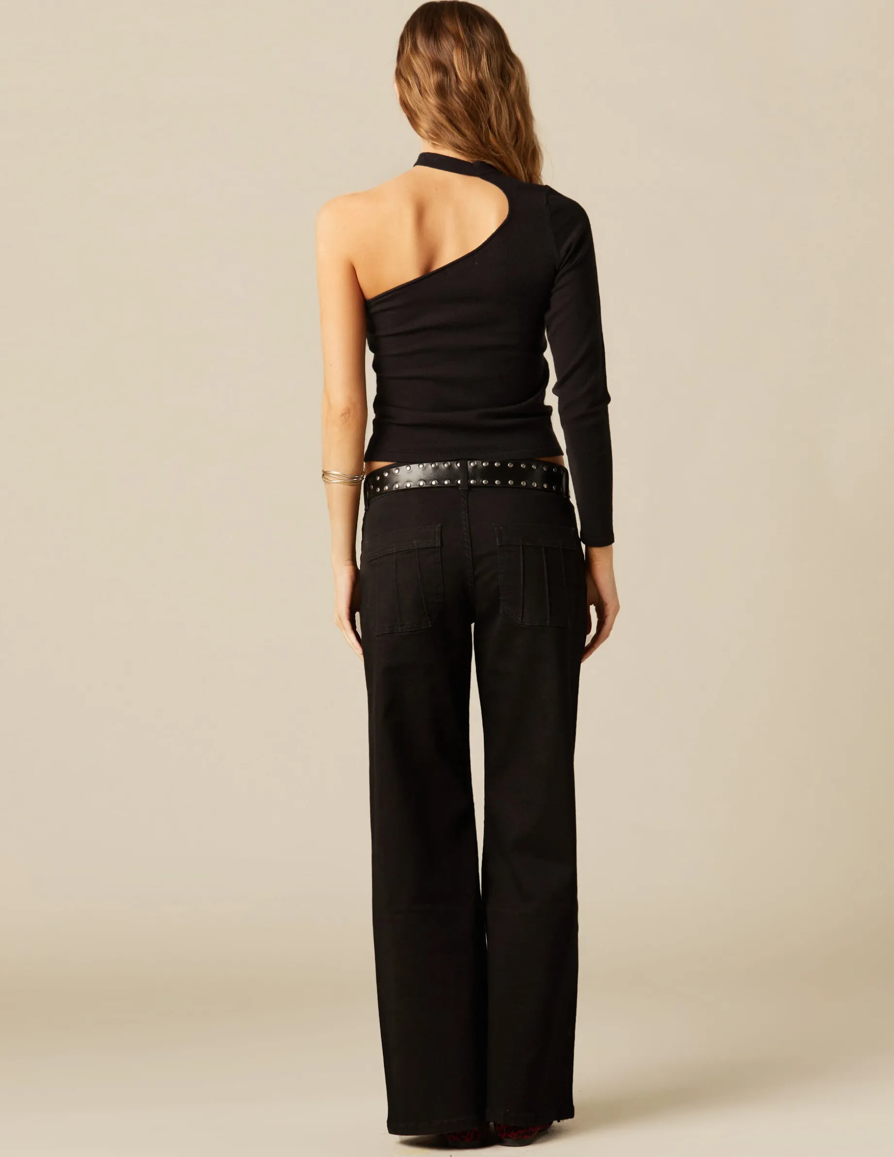 Discount NÍCOLI PANTALÓN NEGRO BOLSILLOS COSTURAS Negros