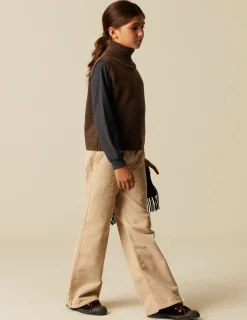 Sale NÍCOLI PANTALÓN WIDE LEG PANA ARENA Crudos