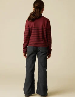 New NÍCOLI PANTALÓN WIDE LEG PANA AZUL Grisesantracitas