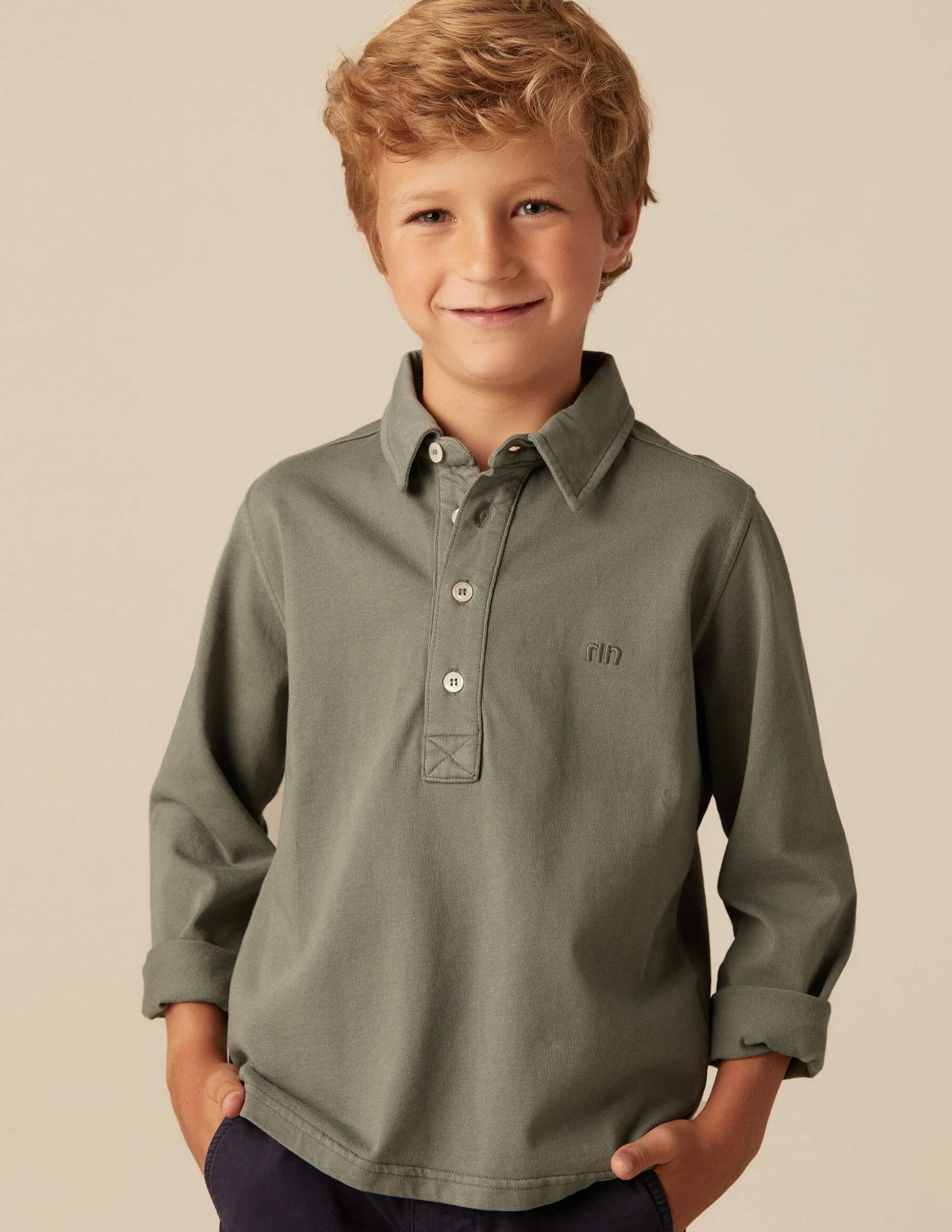 New NÍCOLI POLO VERDE OSCURO NN Verdesoscuros