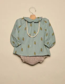 Shop NÍCOLI POLOLO RAYA MARRÓN Marr&oacute;nclaro