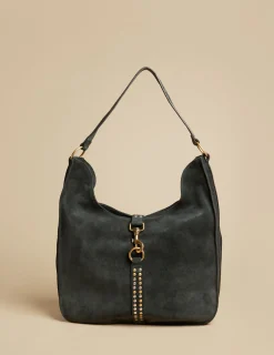 Outlet NÍCOLI SHOPPING BAG MIX SERRAJE VERDE Verdesoscuros