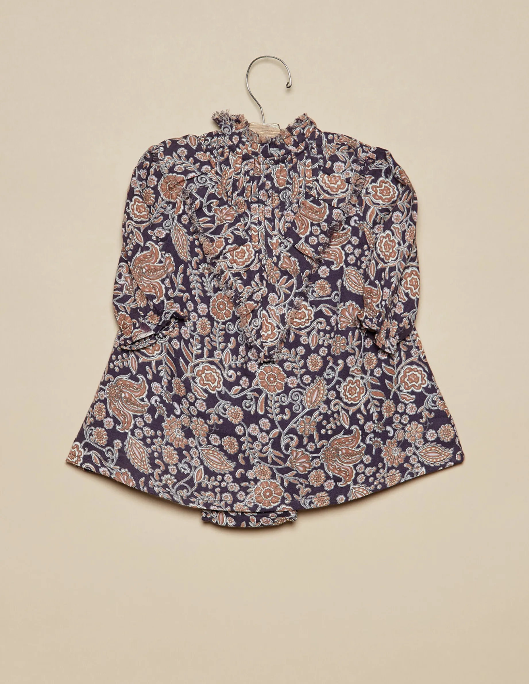 New NÍCOLI VESTIDO FLOR HOJA Mora