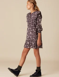 Clearance NÍCOLI VESTIDO FLOR INDIA MORA Morados