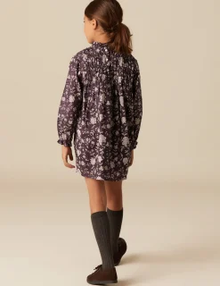 Store NÍCOLI VESTIDO FLOR INDIA MORA Morados